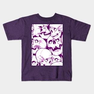 Skull Halloween Kids T-Shirt